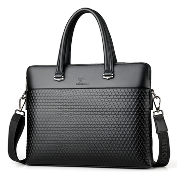 Uniszex PU bőrtáska – Modell 099, INFIKANGAROO, Kopásálló, Üzleti út táska