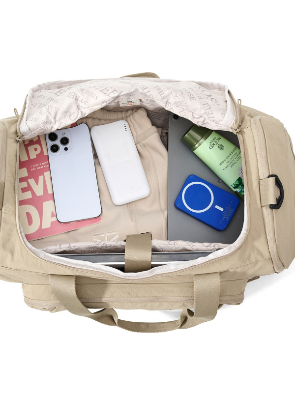 Putna sportska torba s odjeljkom za cipele, 20–35L, Oxford tkanina, prozračna, ultralagana, otporna na habanje, odjeljak suho/mokra, unisex