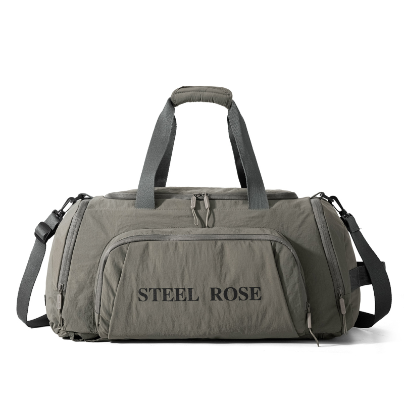 Putna sportska torba s odjeljkom za cipele, 20–35L, Oxford tkanina, prozračna, ultralagana, otporna na habanje, odjeljak suho/mokra, unisex