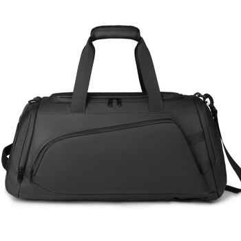 Szigetelt utazó- és edzőtáska, 36–55 L kapacitás, vízlepergető film, szigetelés, kopásállóság, száraz–nedves elkülönítés, poliészter bélés