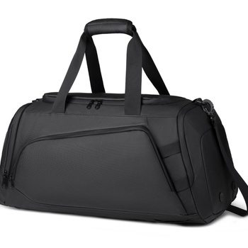 Szigetelt utazó- és edzőtáska, 36–55 L kapacitás, vízlepergető film, szigetelés, kopásállóság, száraz–nedves elkülönítés, poliészter bélés
