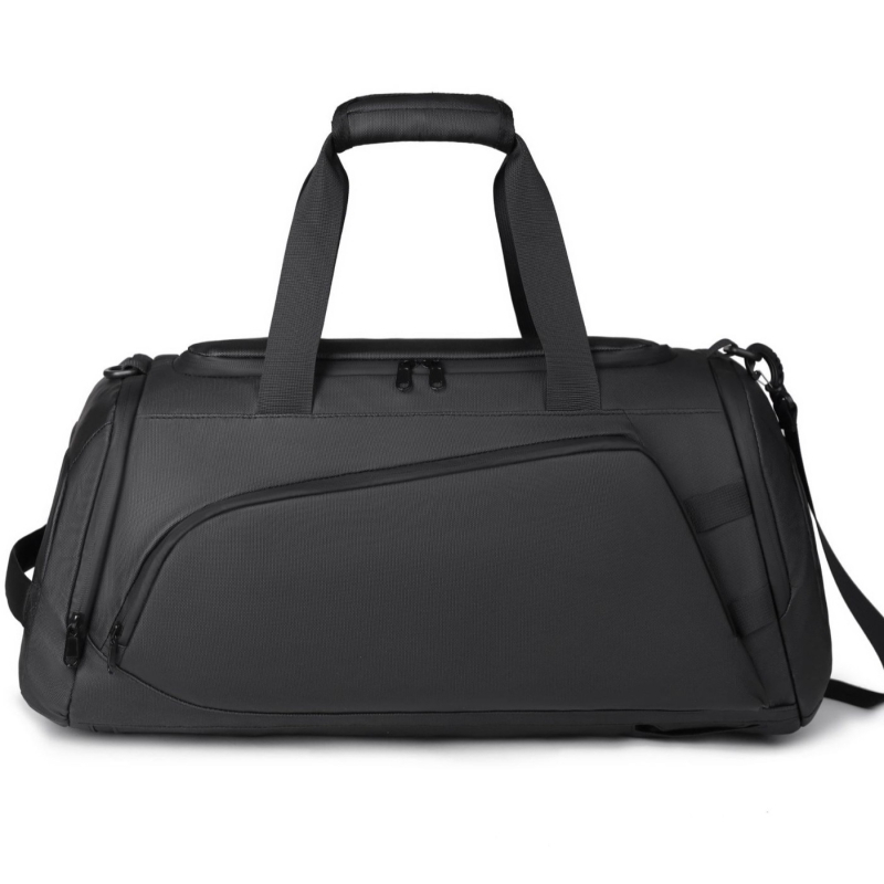 Szigetelt utazó- és edzőtáska, 36–55 L kapacitás, vízlepergető film, szigetelés, kopásállóság, száraz–nedves elkülönítés, poliészter bélés