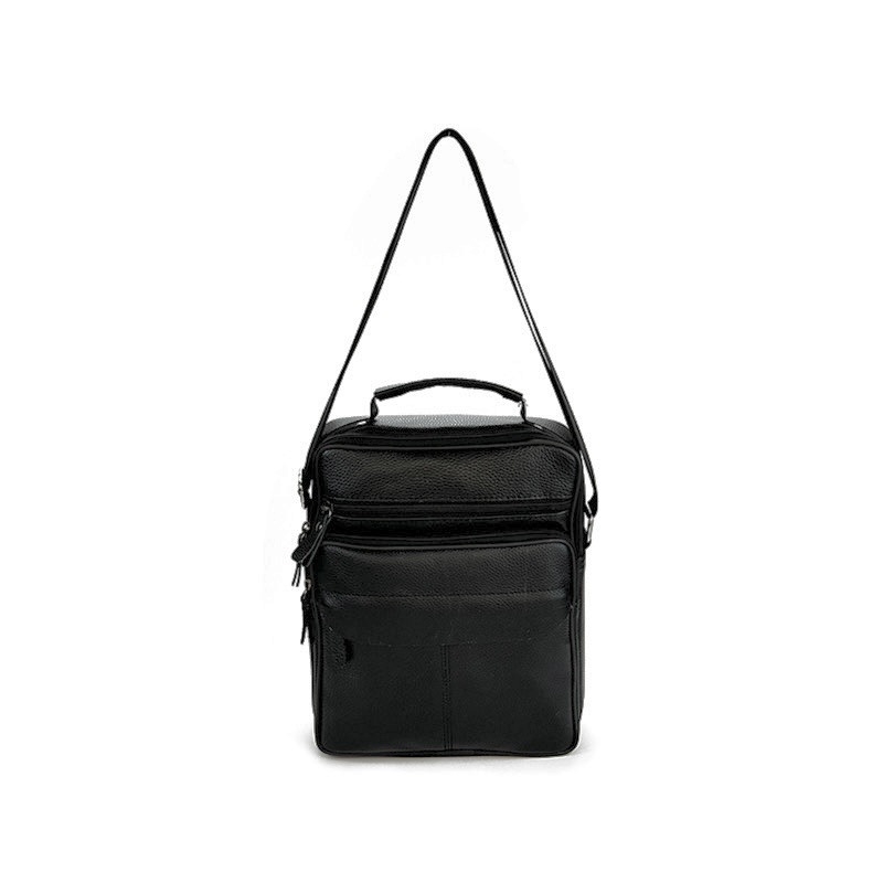 Muška kožna crossbody torba za poslovna putovanja, vodootporna, podstava od kravljeg kože