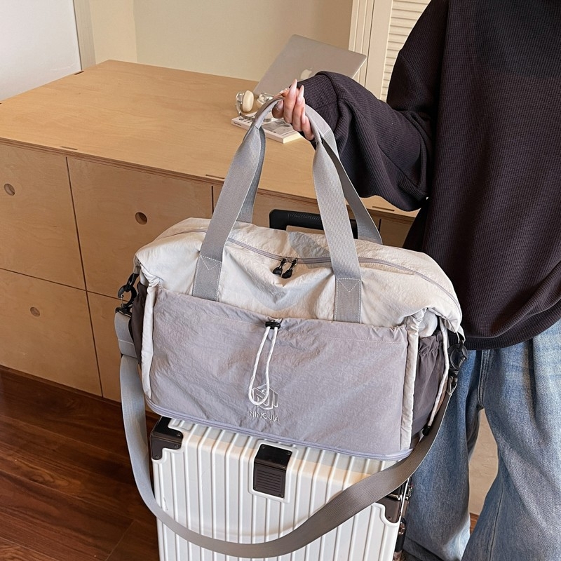 Unisex torba za putovanje, preko tijela, 20–35L, Oxford tkanina, za slobodno vrijeme, prozračna, vodootporna, otporna na habanje