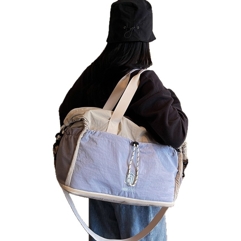 Unisex torba za putovanje, preko tijela, 20–35L, Oxford tkanina, za slobodno vrijeme, prozračna, vodootporna, otporna na habanje