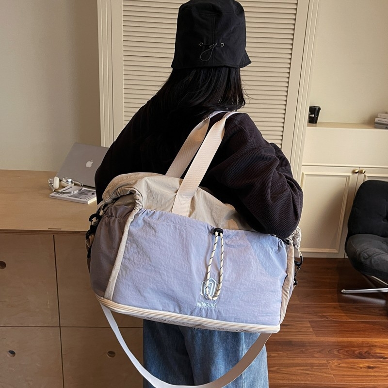 Unisex torba za putovanje, preko tijela, 20–35L, Oxford tkanina, za slobodno vrijeme, prozračna, vodootporna, otporna na habanje