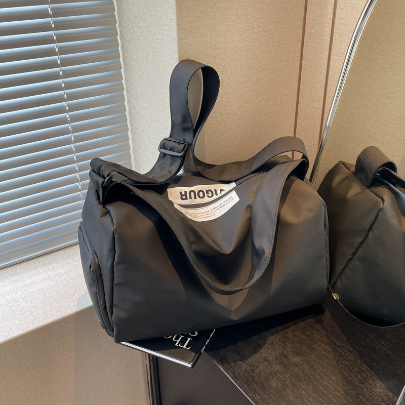 Sportska torba s odjeljkom za suho/mokro, unisex, 20–35L, Oxford tkanina, vodootporna, odjeljak za cipele, putna torba