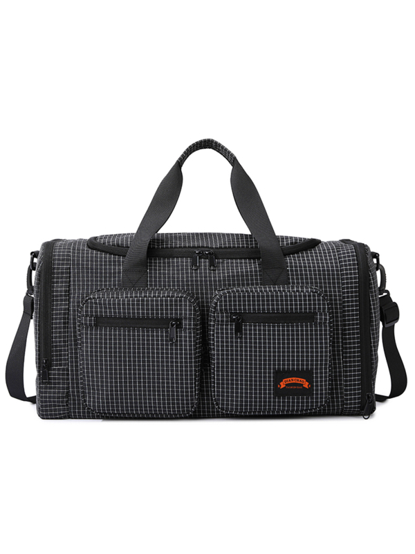 Sklopiva putna torba, kapacitet 20–35 L, Oxford tkanina, vodootporna i otporna na habanje, odjeljak za obuće, odjeljak suho/mokra, crossbody torba