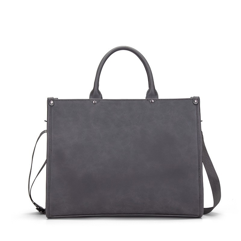 Muška PU torba za laptop, otporna, crossbody torba, poliester podstava
