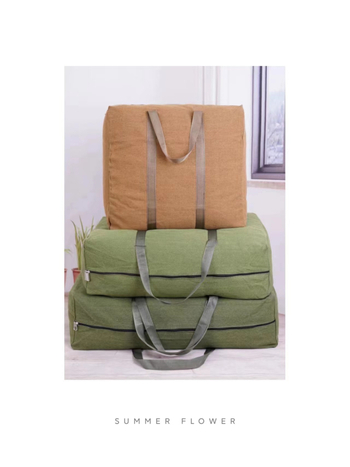 Torba za preseljenje od platna, velika kapaciteta, platnena konstrukcija, marka Rongba, jednobojni dizajn, pogodna za slobodno vrijeme putovanja (Kapacitet: 56-75 L; Materijal: Platno; Marka: Rongba; Uzorak: Jednobojni; Scenariji: Slobodno vrijeme putovanj