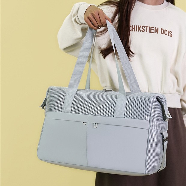 Unisex torba za laptop za putovanja, vodootporna, proširiva, suho/mokro odjeljak, 20–35L, Oxford tkanina