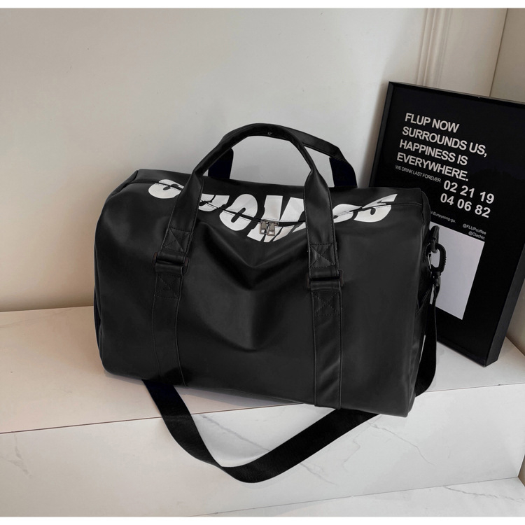 Premium fitness torba s velikim kapacitetom PU, putna torba za vanjsku upotrebu s odjeljakom za suho/mokro, vodootporna, 36–55L