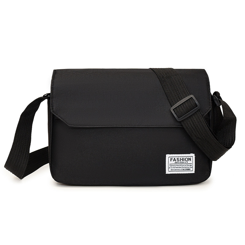 Muška torba preko ramena — gradska jednostavnost, velika kapacitet, lagana za nošenje, crossbody; vanjska najlonska tkanina, podstava od poliestera; prozračna, vodoodbojna, ultra lagana, otporna na habanje