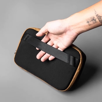 Pánska nylonová crossbody taška, mestský štýl, vodeodolná a odolná voči opotrebeniu, polyesterová podšívka, značka Dkallee (Nylon; Vodeodolnosť; Odolnosť voči opotrebeniu; Mestský štýl; Polyesterová podšívka)