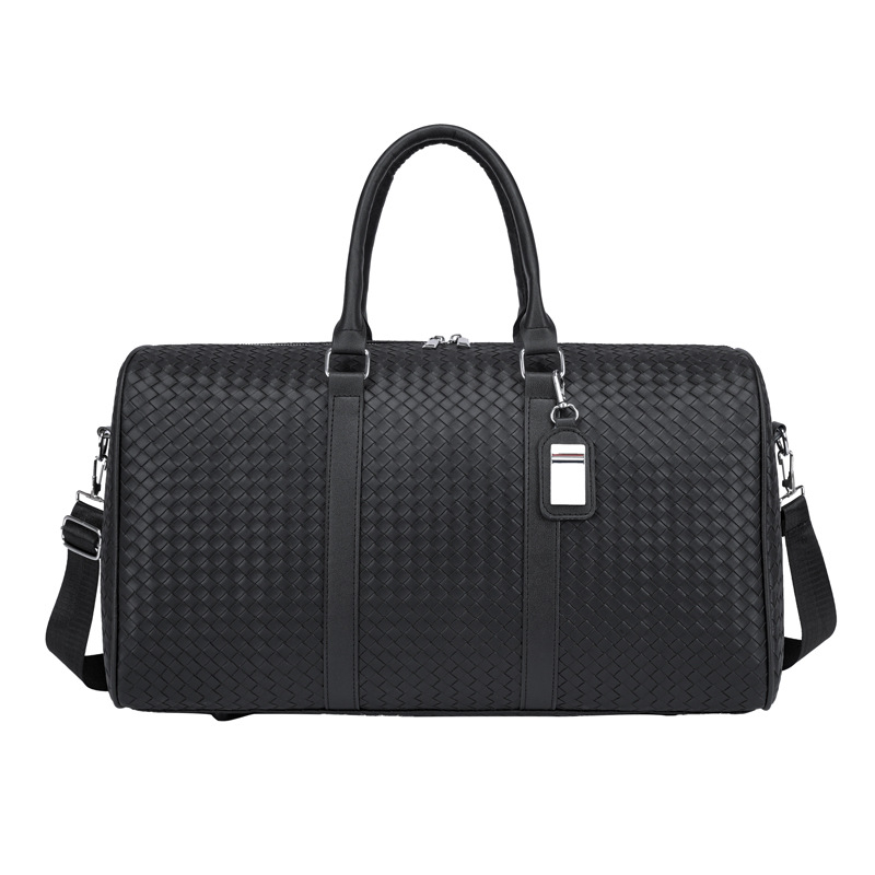 Torba za putovanje u korejskom stilu, velika zapremina, unisex za poslovna putovanja, torba preko ramena s crossbody dizajnom, PU materijal s PU podstavom
