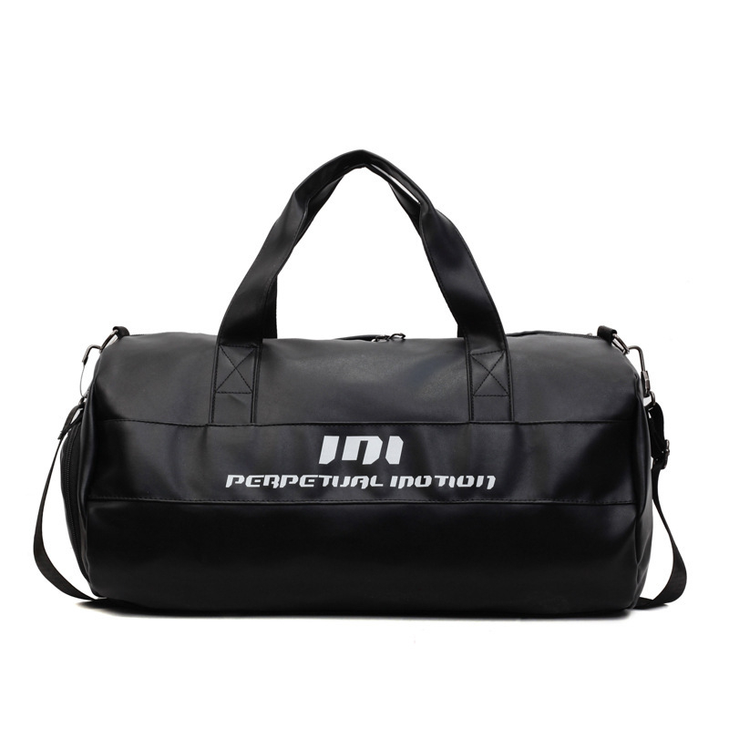 Unisex torba za fitness velikog kapaciteta s odjeljkom za mokro/suho, PU vodootporna crossbody torba za putovanja, 20–35L, podstava od poliestera, street style