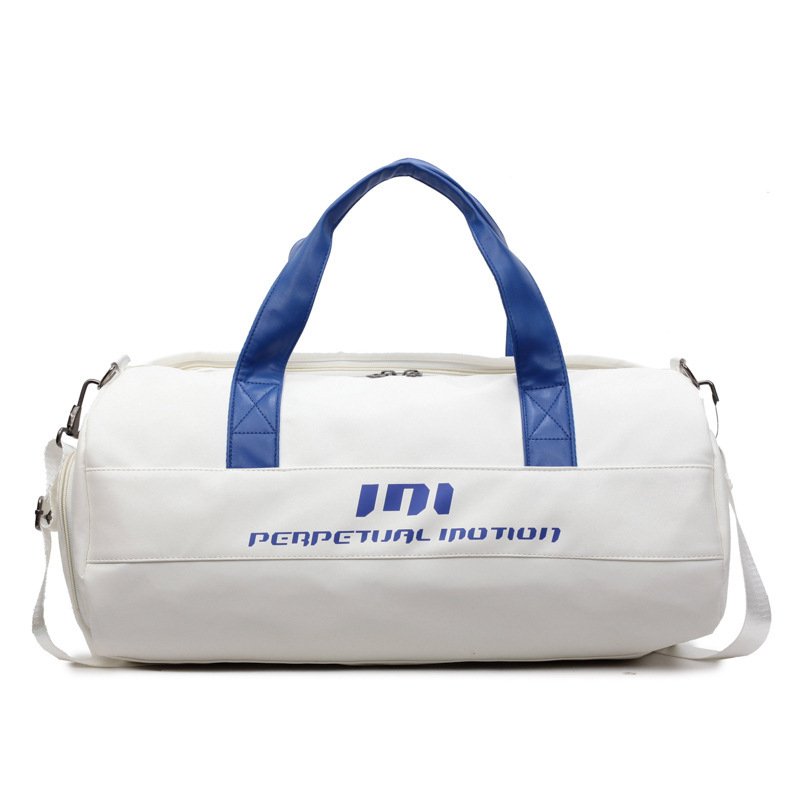 Unisex torba za fitness velikog kapaciteta s odjeljkom za mokro/suho, PU vodootporna crossbody torba za putovanja, 20–35L, podstava od poliestera, street style