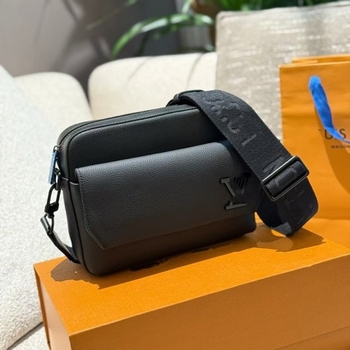 Muška crossbody torba od prave kože s geometrijskim uzorkom, unutrašnja podstava Oxford tkanina, gradski stil.