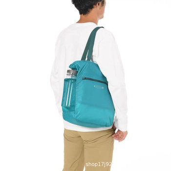 Férfi nylon anyagú oldaltáska üzleti ingázáshoz, nylon külső és nylon belső, üzleti stílus, őszi 2024