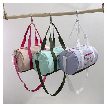 Korejskog stila sportska torba preko tijela za kratka putovanja, unisex, kapacitet ispod 20L, najlon, prozračna i ultra lagana, podstava najlona