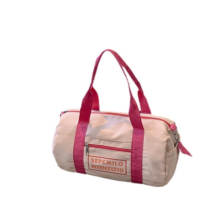 Korejskog stila sportska torba preko tijela za kratka putovanja, unisex, kapacitet ispod 20L, najlon, prozračna i ultra lagana, podstava najlona