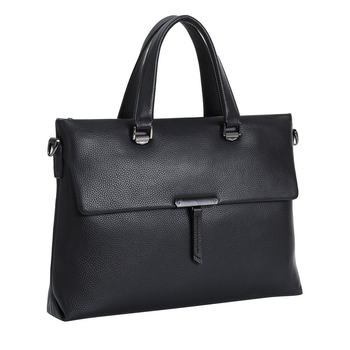 Muška kožna torba za prijenosno računalo - koža gornjeg sloja, vodootporna, ultra lagana, otporna na habanje