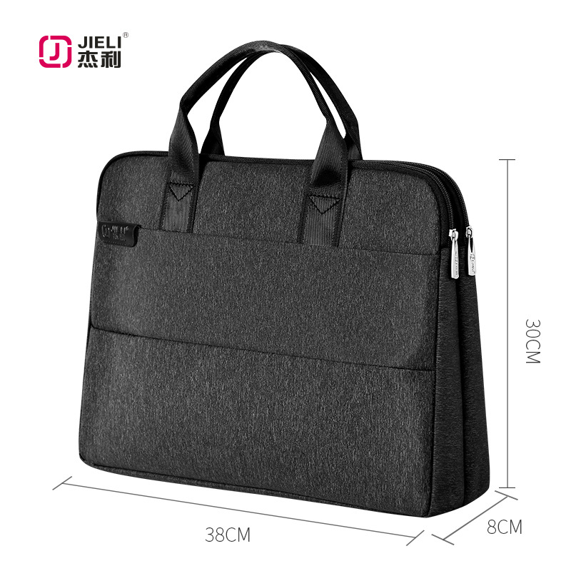 Jerry JL-806 Oxford platnena poslovna torba s tri pretinca, velika kapaciteta