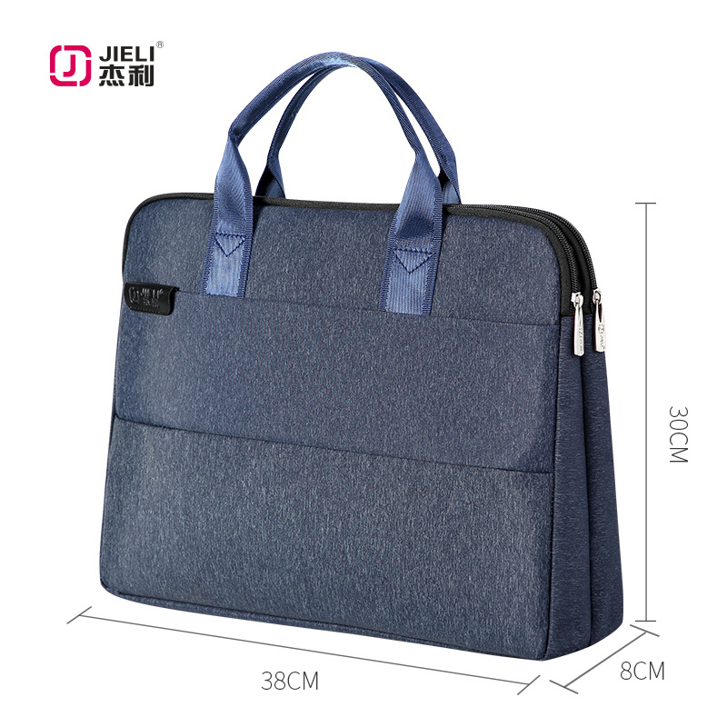 Jerry JL-806 Oxford platnena poslovna torba s tri pretinca, velika kapaciteta