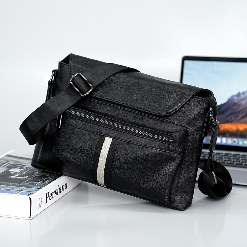 Muška crossbody torba, PU materijal, unisex stil, podstava poliester, pogodna za rekreacijska putovanja