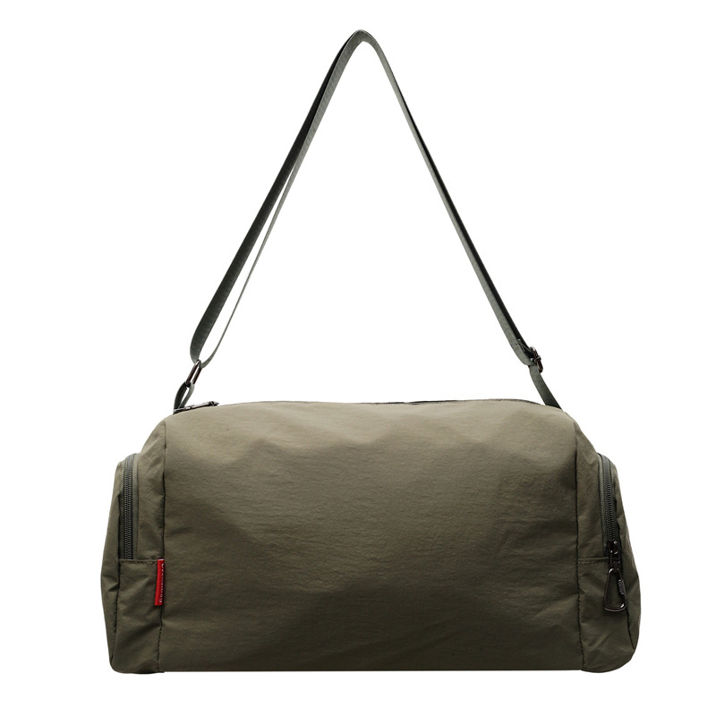 Fitness torba s odjeljkom za suhe/mokro, kapacitet 20-35L, platno, unisex, lagana i prijenosna