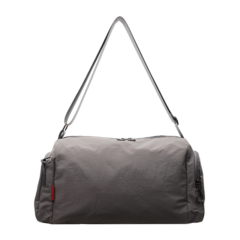 Fitness torba s odjeljkom za suhe/mokro, kapacitet 20-35L, platno, unisex, lagana i prijenosna