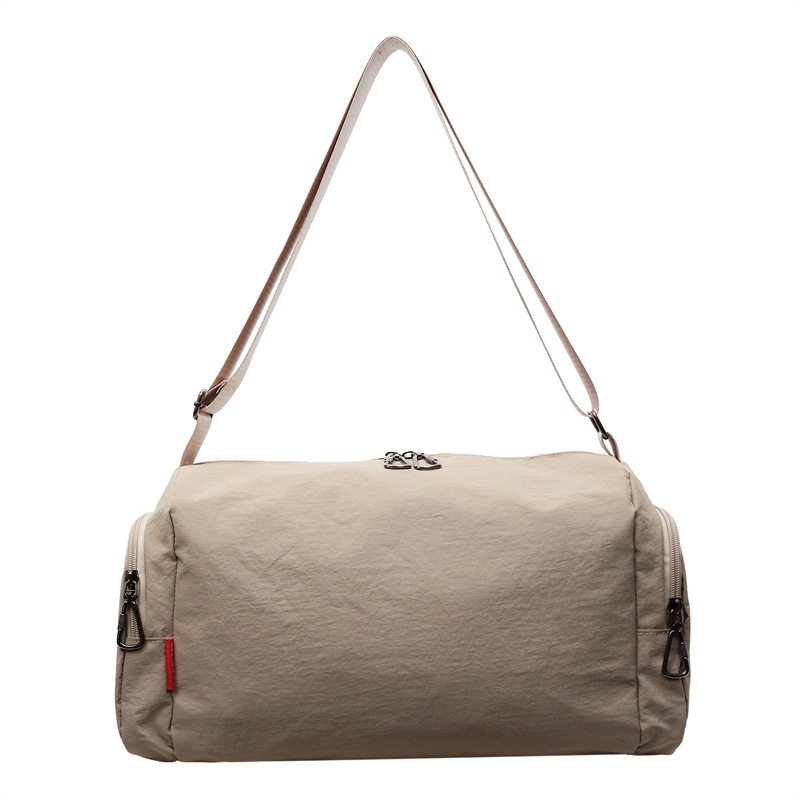 Fitness torba s odjeljkom za suhe/mokro, kapacitet 20-35L, platno, unisex, lagana i prijenosna