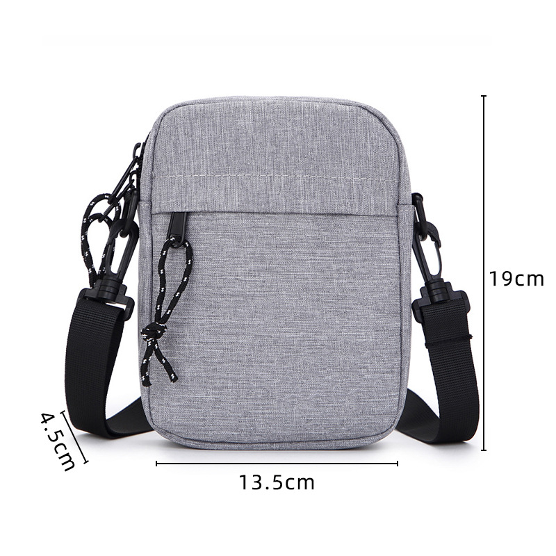 Muška crossbody torba Mikanu, od Oxford platna, vodootporna, za poslovna putovanja