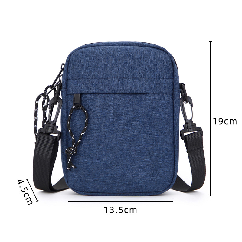 Muška crossbody torba Mikanu, od Oxford platna, vodootporna, za poslovna putovanja