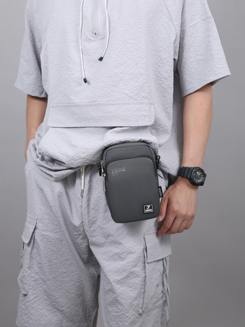 Férfiak számára keresztpántos telefon-táska több rekesszel, ultra könnyű, vízálló, lélegző, Oxford anyag, tavasz 2025