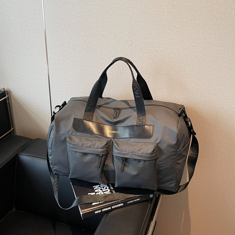 Unisex torba za rame za sport i putovanja, kapacitet 20–35L, poliester, prozračna, vodootporna, proširiva kapaciteta