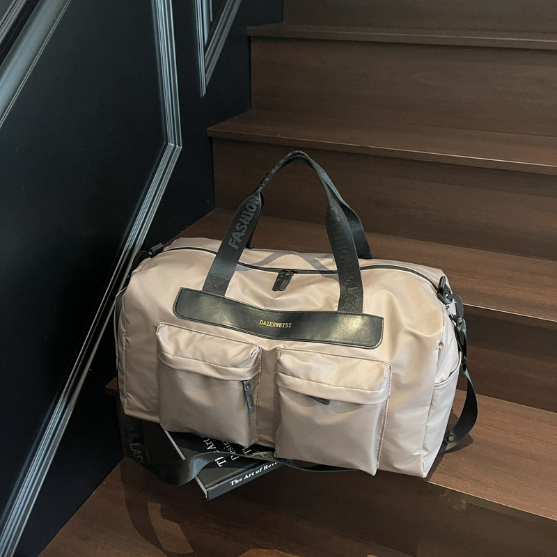 Unisex torba za rame za sport i putovanja, kapacitet 20–35L, poliester, prozračna, vodootporna, proširiva kapaciteta