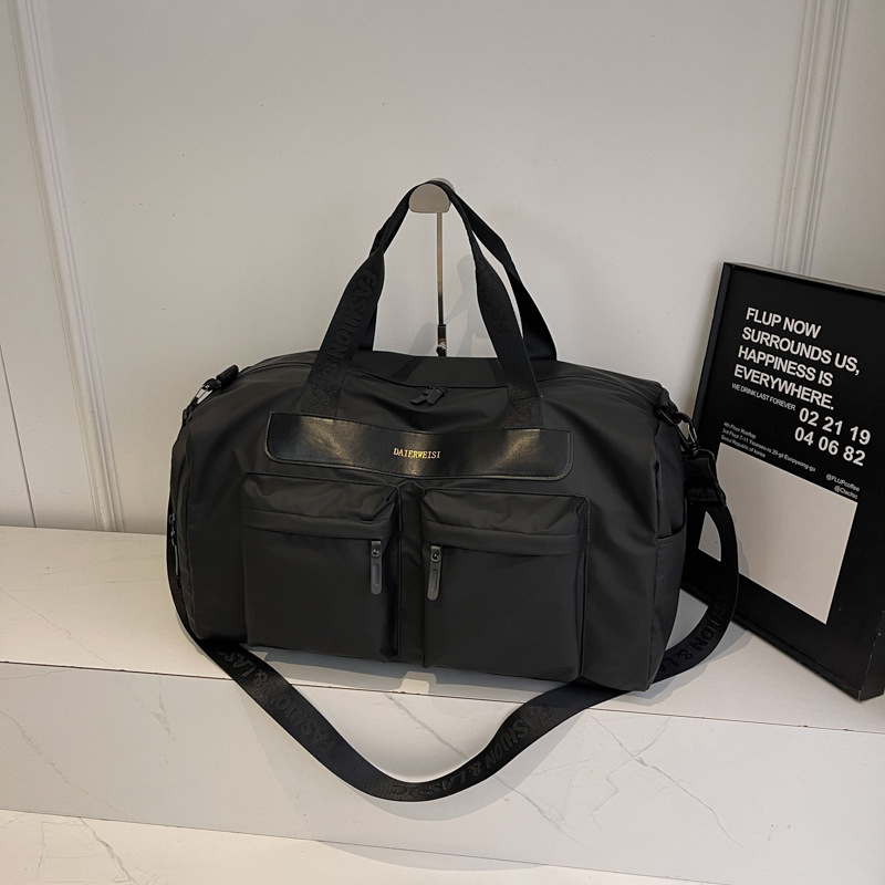 Unisex torba za rame za sport i putovanja, kapacitet 20–35L, poliester, prozračna, vodootporna, proširiva kapaciteta