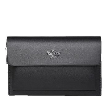 Muška clutch torba s zaključavanjem na lozinku i više pretinaca za kartice, otporan materijal, prozračna PU podstava, poslovni stil Elite