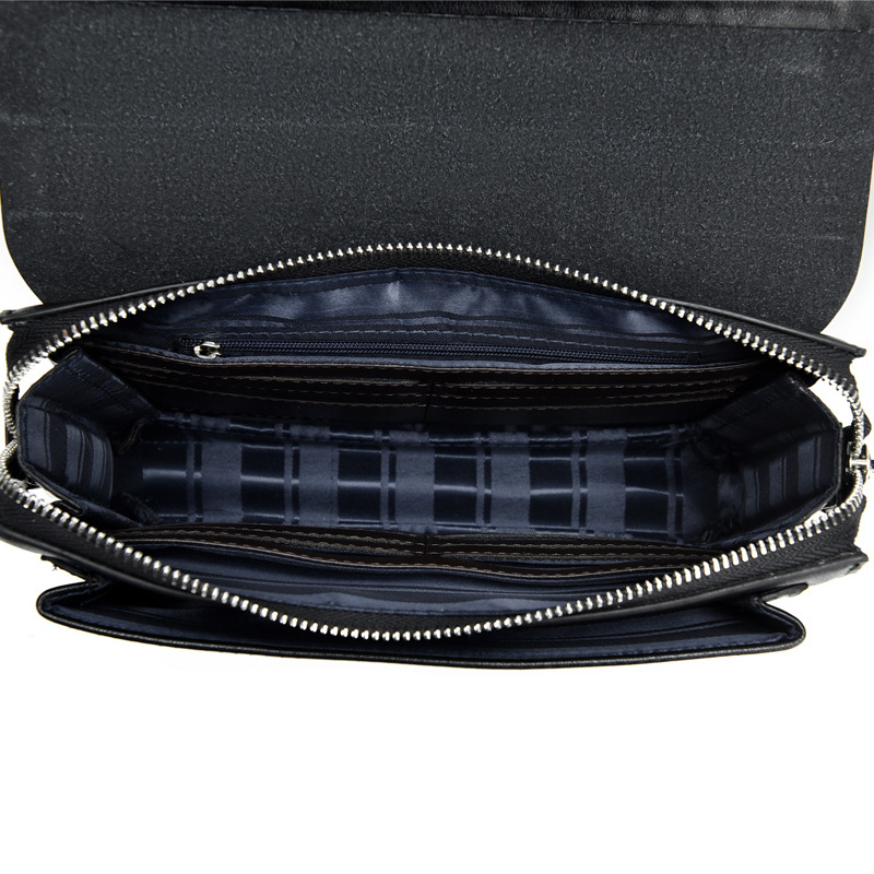 Muška clutch torba s zaključavanjem na lozinku i više pretinaca za kartice, otporan materijal, prozračna PU podstava, poslovni stil Elite