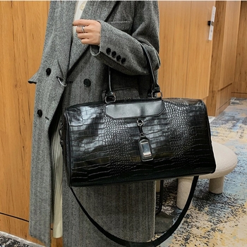 Unisex putna tote torba, PU vodootporna, otporna na habanje i sklopiva, kapacitet 36–55L