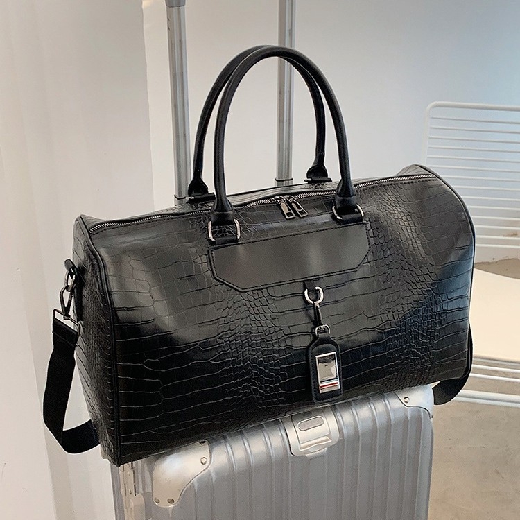 Unisex putna tote torba, PU vodootporna, otporna na habanje i sklopiva, kapacitet 36–55L