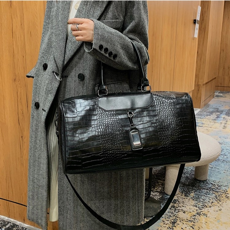 Unisex putna tote torba, PU vodootporna, otporna na habanje i sklopiva, kapacitet 36–55L