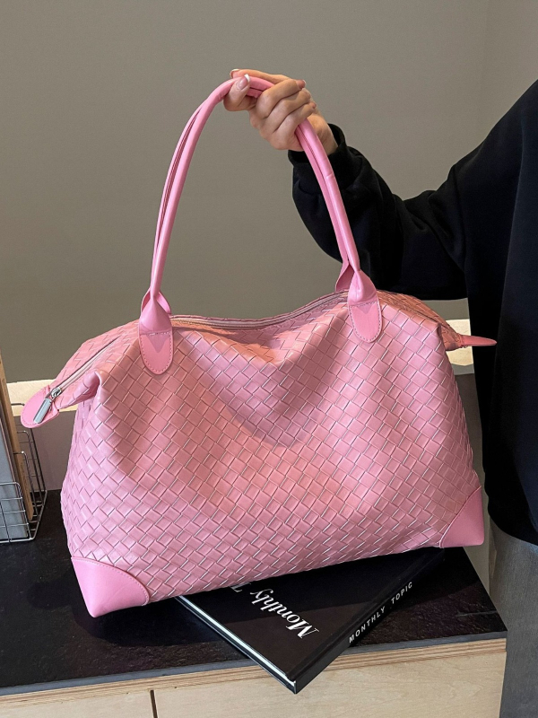 Putna torba preko ramena, tkanina, velik kapacitet 20–35L, PU materijal, vodootporna, smanjenje opterećenja, sklopiva za skladištenje, poliester podstava, jednobojna