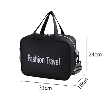 Putna crossbody torba - velika zapremina, 600D film materijal, vodootporna, sklopiva, unisex
