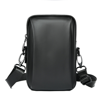 Muška crossbody torba P1008# — Ulični stil, Oxford tkanina, otporna na habanje, jednofarbni uzorak