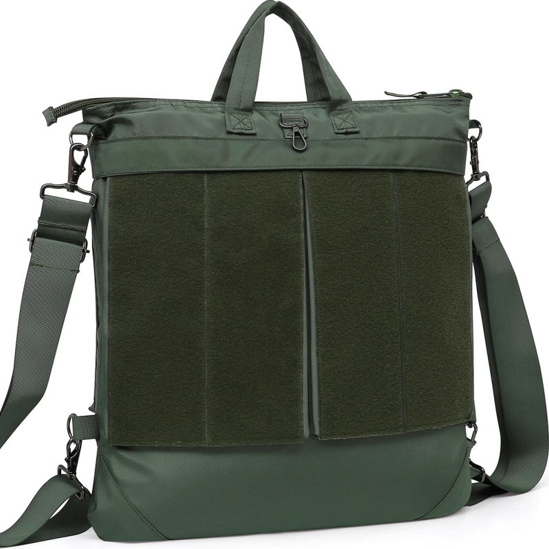 Ruksak za pilotsku kacigu, vodootporan, crossbody, 36–55 L, Oxford tkanina, unisex