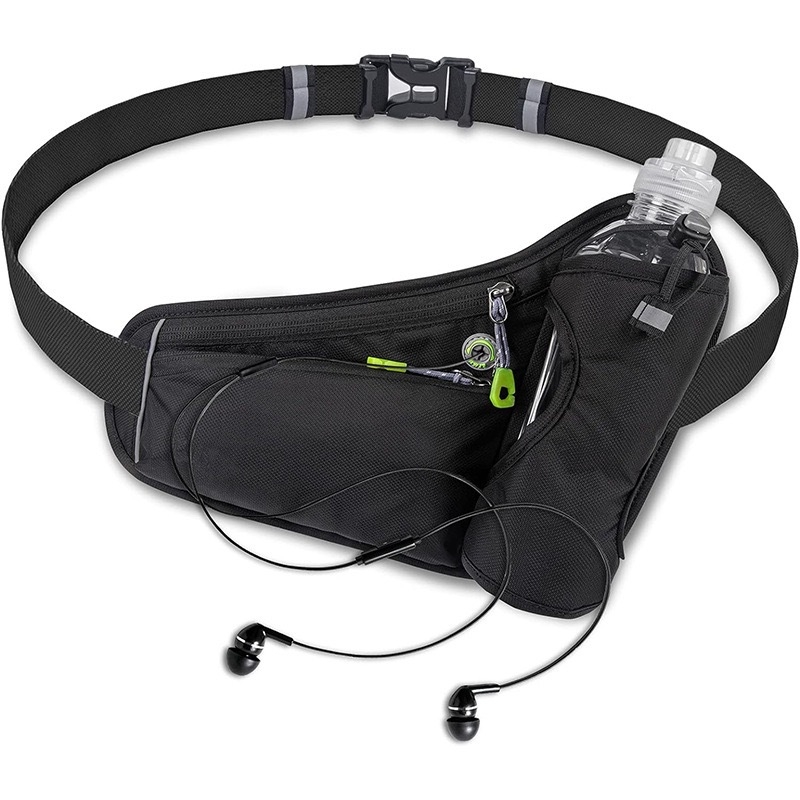 Muška crossbody torba za bocu vode i telefon, PU koža, prozračna, lagana, otporna, proširivi kapacitet, kompatibilan s 8-inčnim laptopom, gradski stil, proljeće 2025