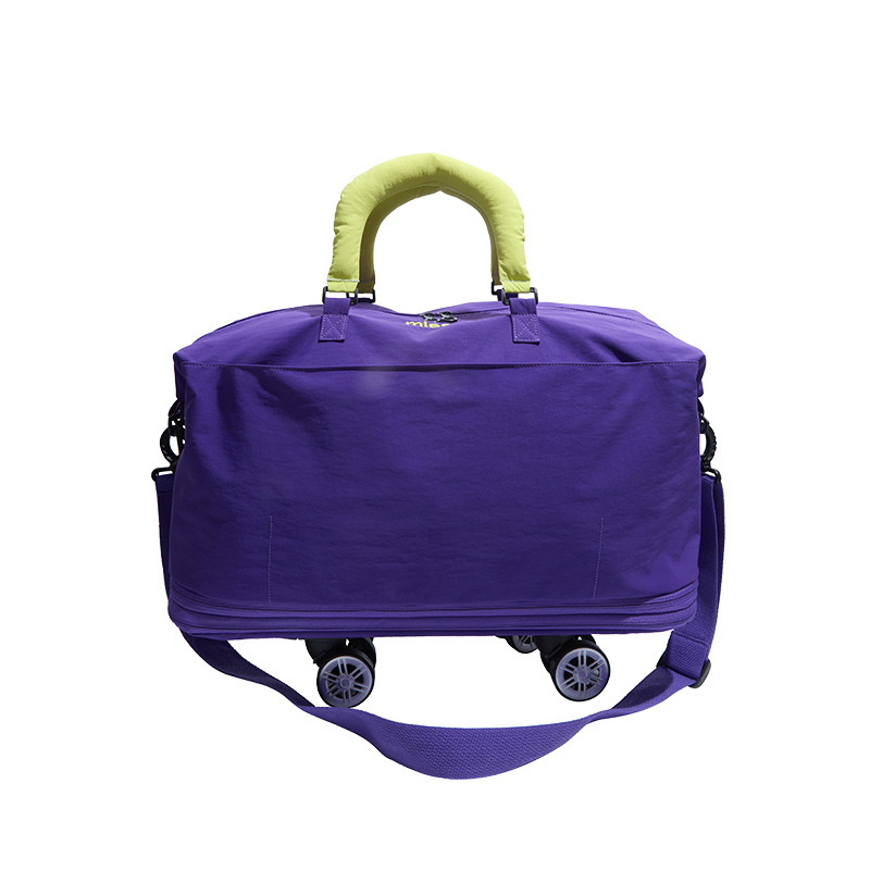 Geantă de călătorie cu capacitate mare, ușoară, extensibilă, geantă de umăr casual pentru excursii în aer liber (20–35L; pânză Oxford; unisex)