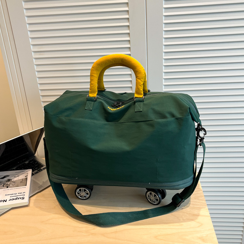 Geantă de călătorie cu capacitate mare, ușoară, extensibilă, geantă de umăr casual pentru excursii în aer liber (20–35L; pânză Oxford; unisex)